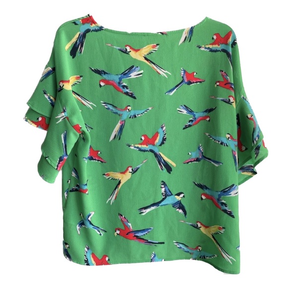 Ruby Red VIBRANT PM Parrot Top - Picture 3 of 6